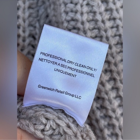 the westside wool cashmere blend sweater small - Picture 8 of 8